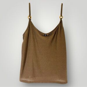 SHEIN Women's Sweater Tank Top Adjustable Straps Sz 2XL